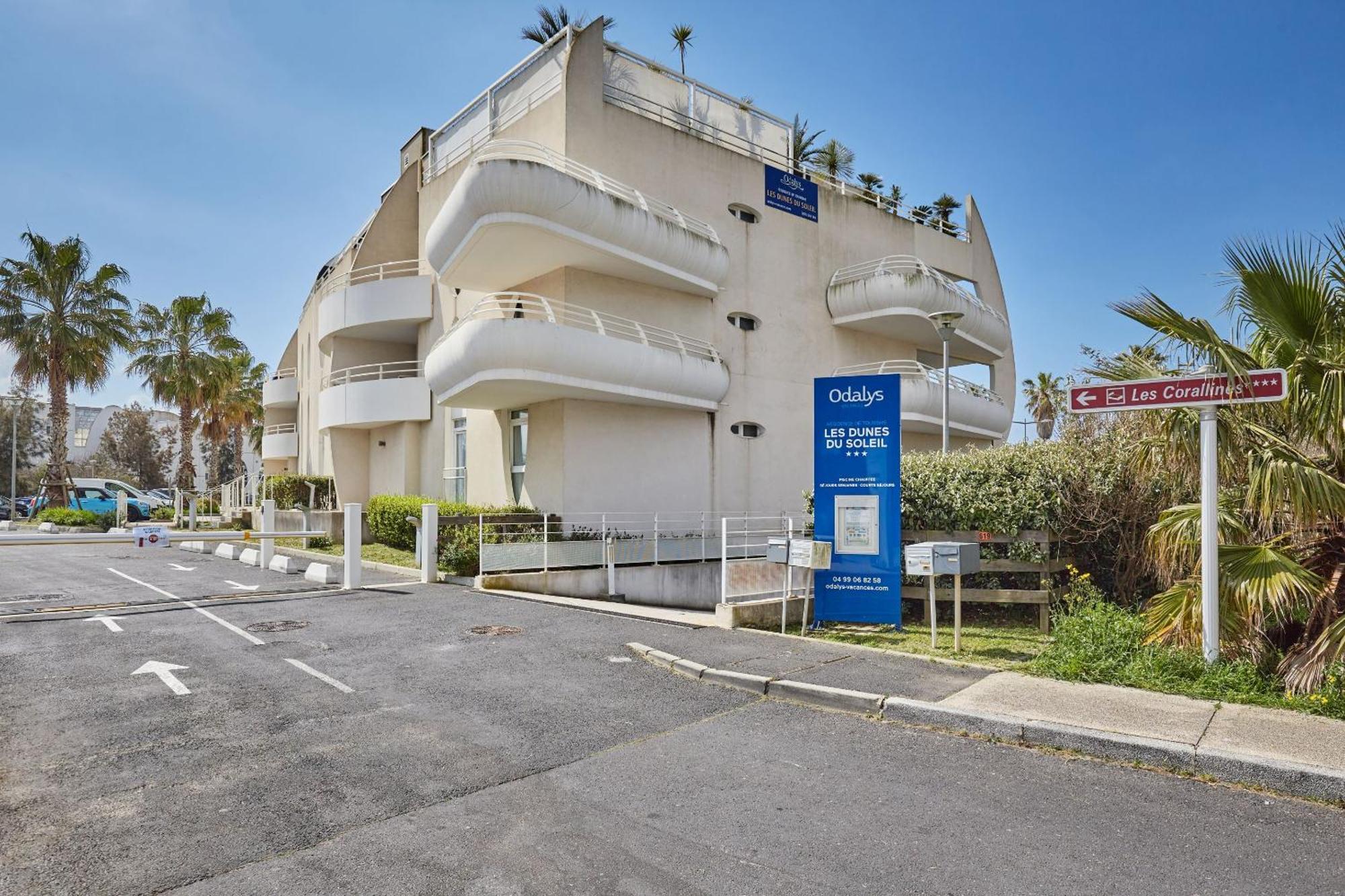 Residence Odalys Les Dunes Du Soleil Ла-Гранд-Мот Экстерьер фото