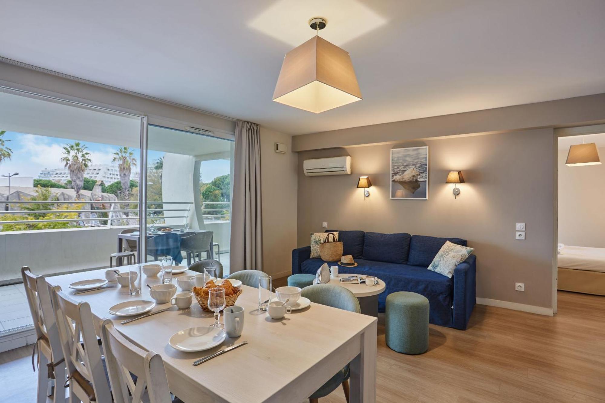 Residence Odalys Les Dunes Du Soleil Ла-Гранд-Мот Экстерьер фото
